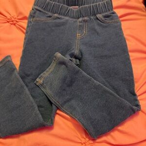 Cat & Jack Dark Blue Leggings with Stitch Detail